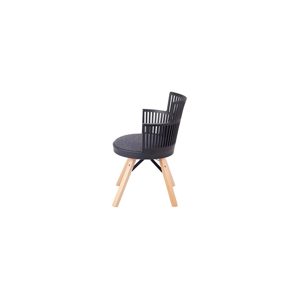 Retro Style Eiffel ArmChair, Black