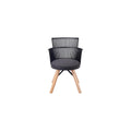 Retro Style Eiffel ArmChair, Black